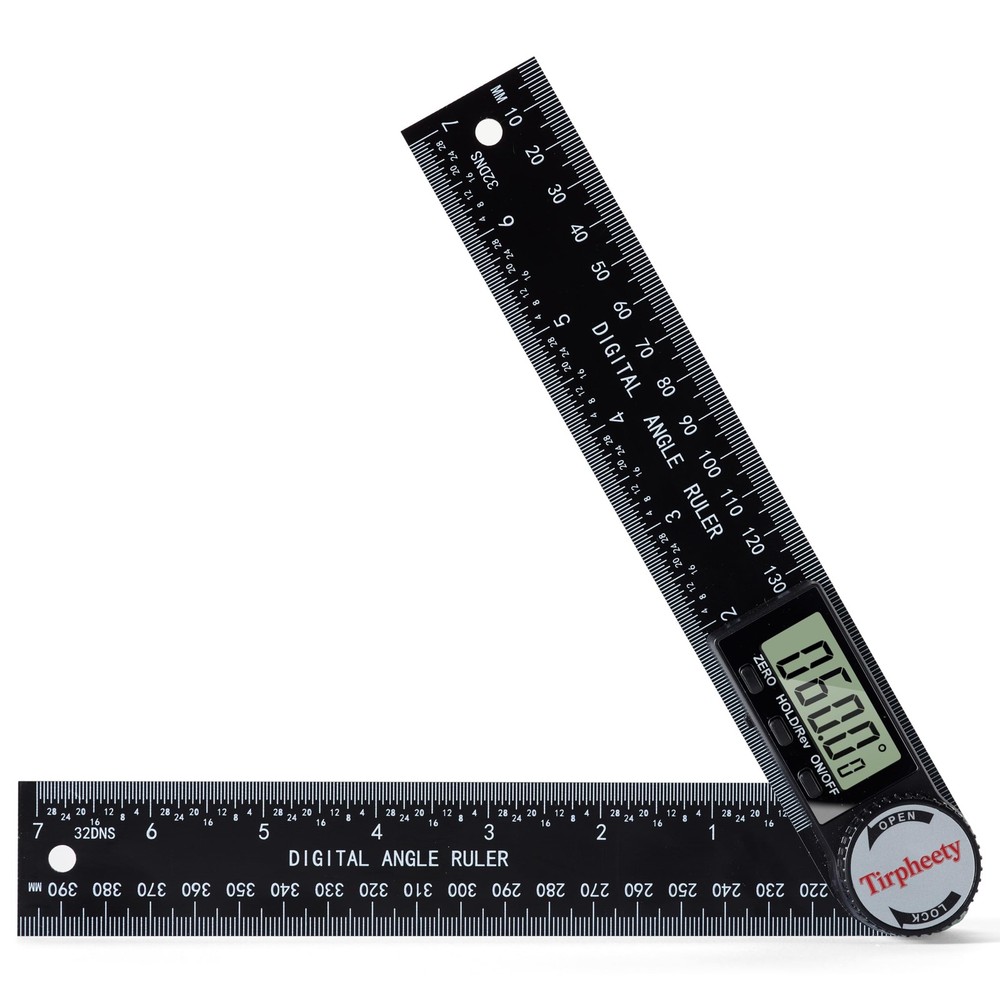 Tirpheety Digital Angle Finder Protractor, 3rd Generation Quick Display Angle...