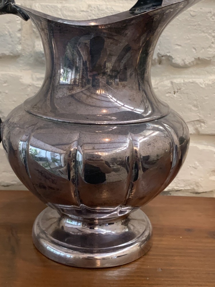 E.P. Copper 9” Pitcher Vintage B.M. Mounts 1582