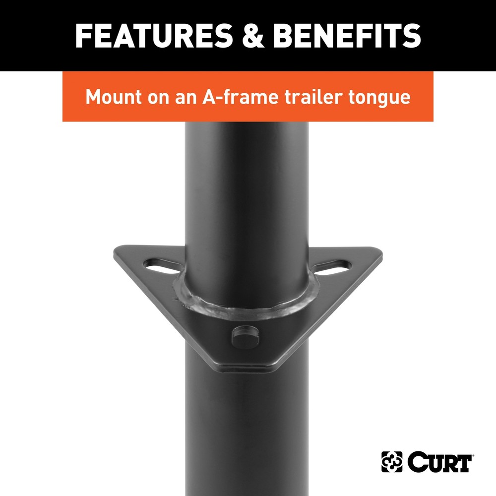 A-Frame Jack with Side Handle (2,000 lbs, 14-1/2" Travel)
