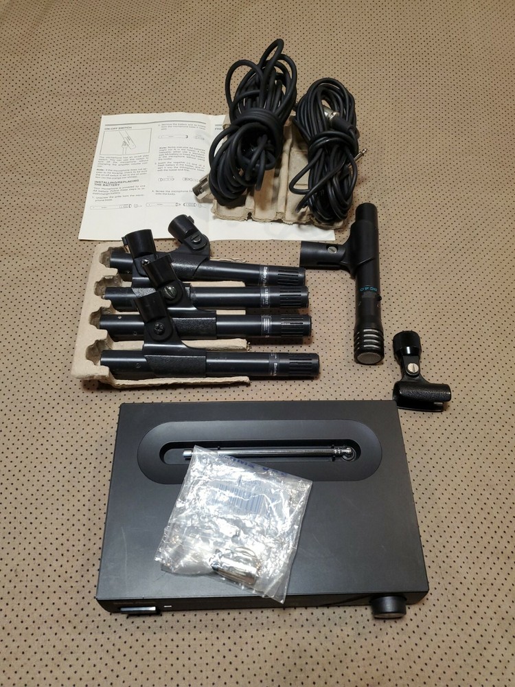 RadioShack 8- multi-channel professional wireless microphone receiver.