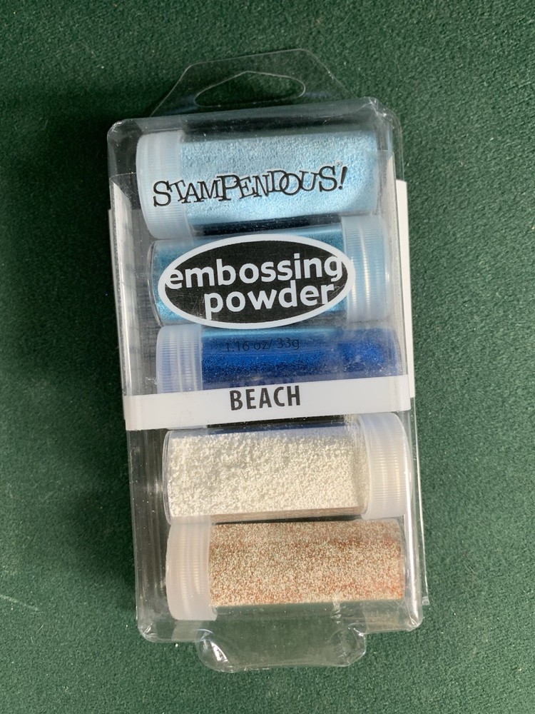 Stampendous Embossing Powder Set 5 Beach Summer
