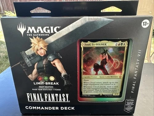 MTG Final Fantasy Seven VII Commander Deck - Limit Break - SEALED Cloud ***