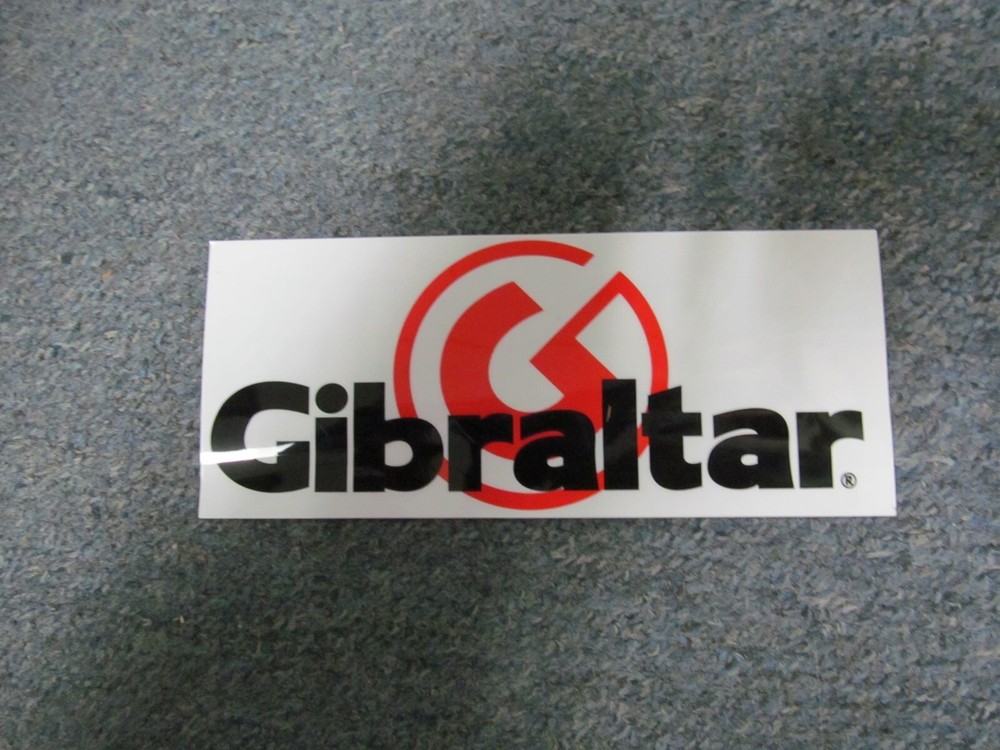 Gibraltar Drum Hardware 6" Sticker