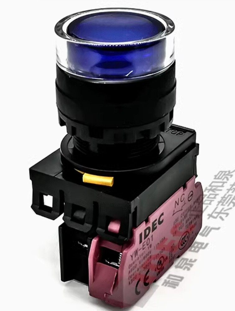 1pcs IDEC Push button Switch with light YW1L-AF2E01QM3S