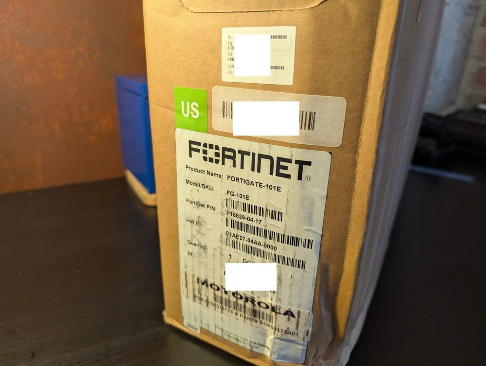 Fortinet FortiGate 101E Network Security/Firewall Appliance - White (FG-101E)