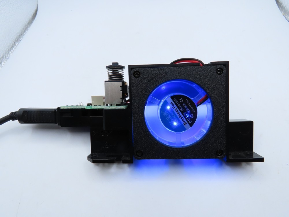 Nintendo GameCube LED BLUE Lights Fan Assembly Blue light Modification