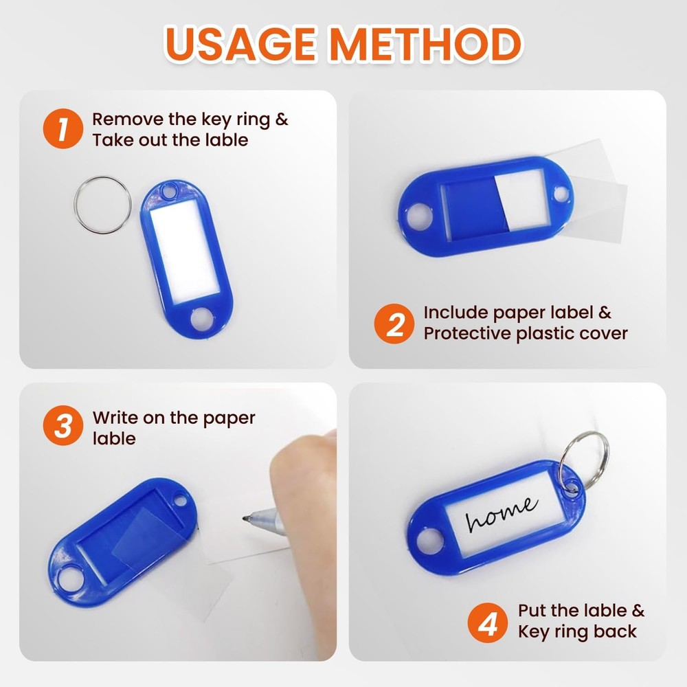138 Position Key Organizer with Combination Lock, Waterproof Fireproof Zipper...
