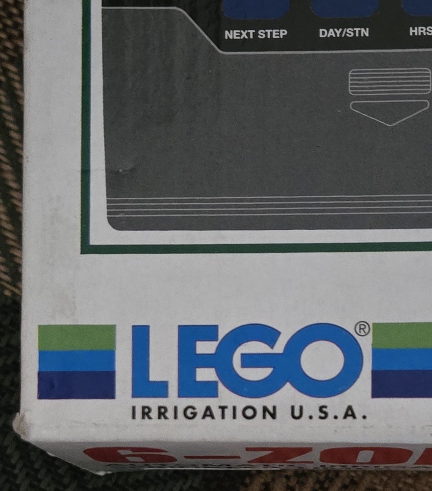 NOS LEGO 6-ZONE AUTOMATIC IRRIGATION SPRINKLER TIMER #9202