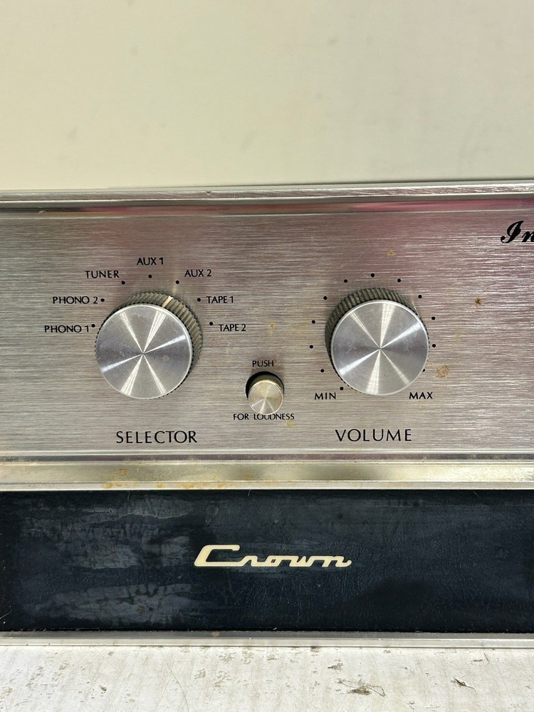 Crown IC 150 Integrated Circuit Stereo Console Preamplifier-VGC Tested