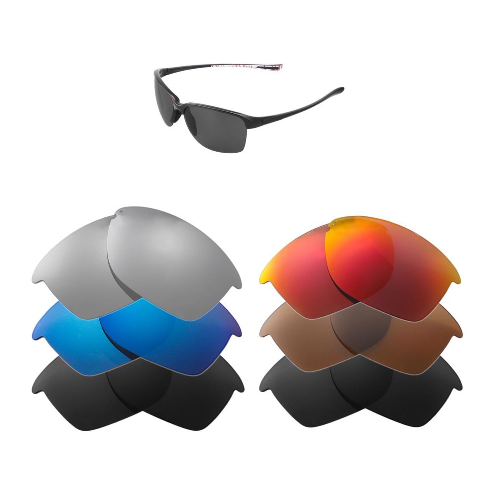 Walleva Replacement Lenses for Oakley Unstoppable Sunglasses - Multiple Options