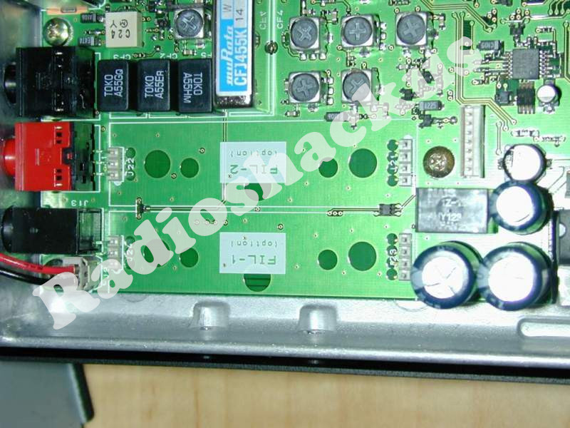 YAESU FT-857/897 Signal Crash455E/455G/455H Filter 3 PCS Bundle Replacement kit