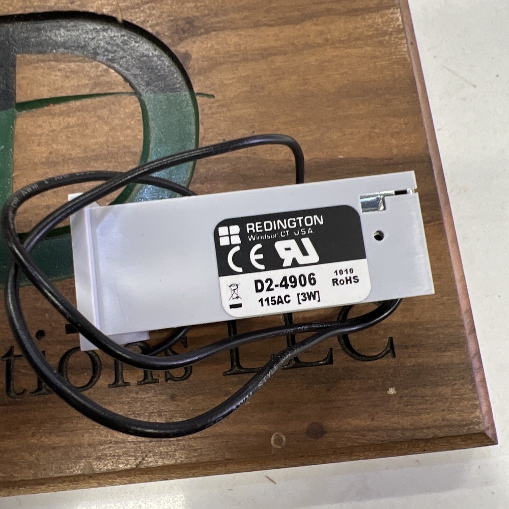 New Redington Counters D2-4906 Panel Mount Electromechanical Totalizer Counter