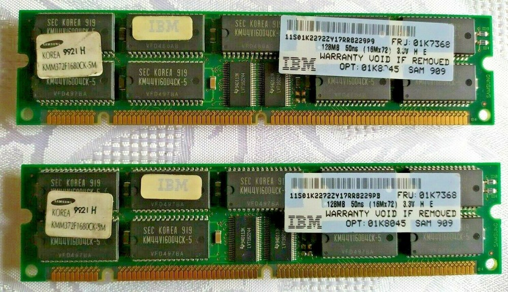 IBM 01K7368 128MB ECC Memory Module