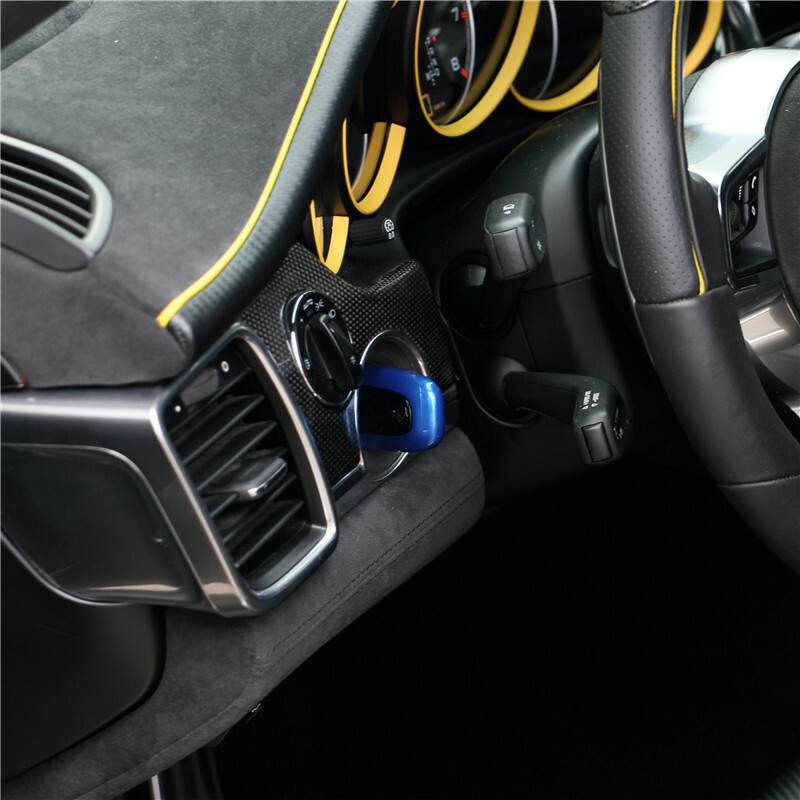 Für Porsche Macan One Button Start Passive Keyless Entry Autoschlüsselabdeckung