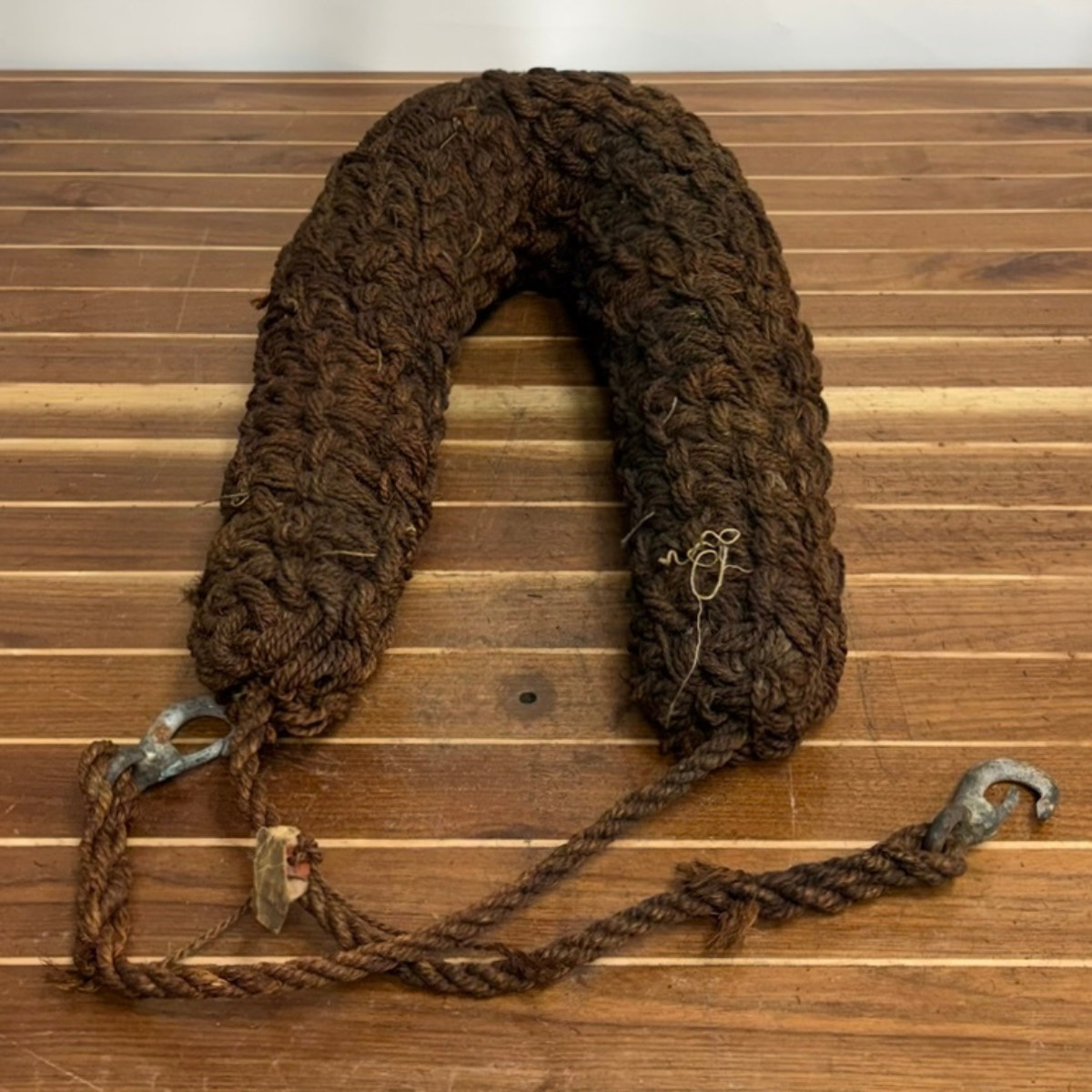 Vintage Penn Yan Natural Fiber Bow Fender Bumper – Nautical Rope Dead Stock