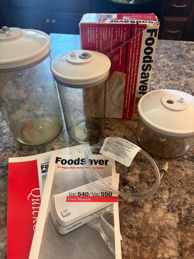 FoodSaver accessory lot