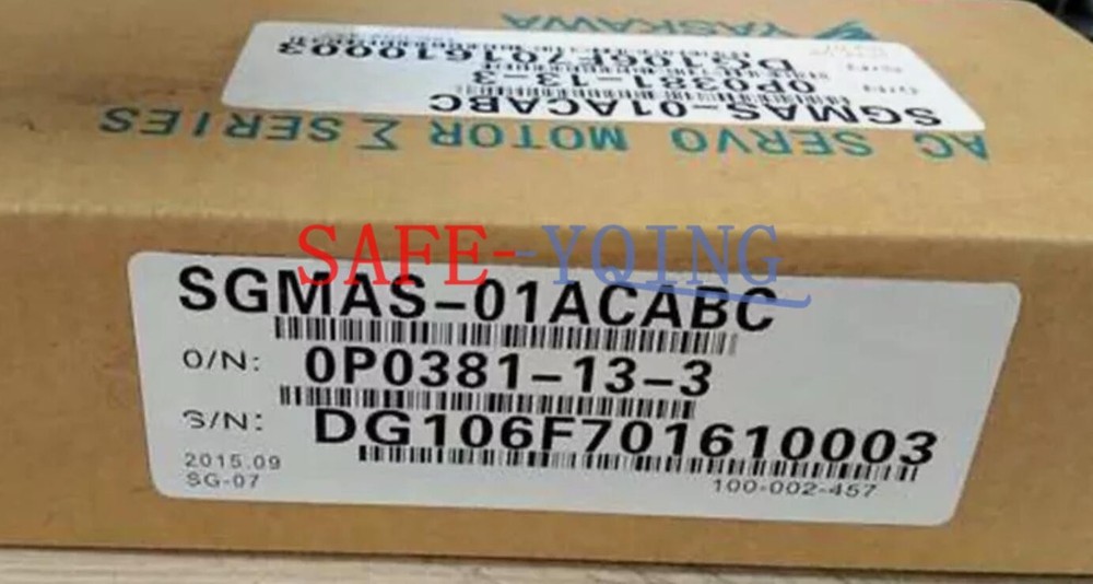 1X New Yaskawa SGMAS-01ACABC AC SERVO MOTOR