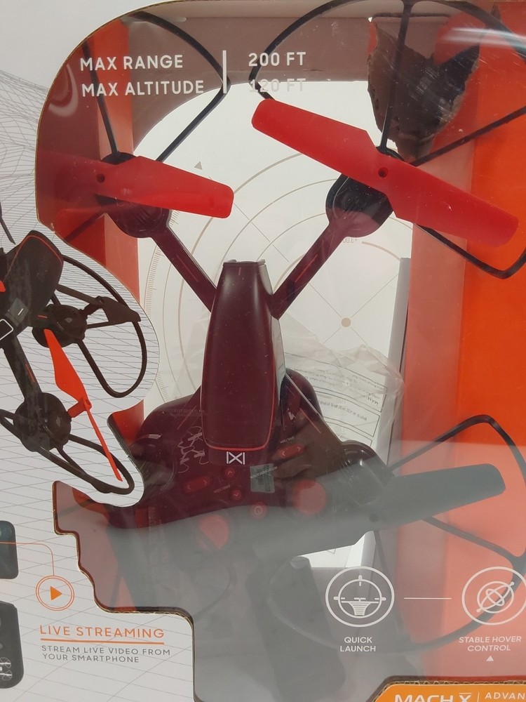 Sharper Image Mach X Video Drone