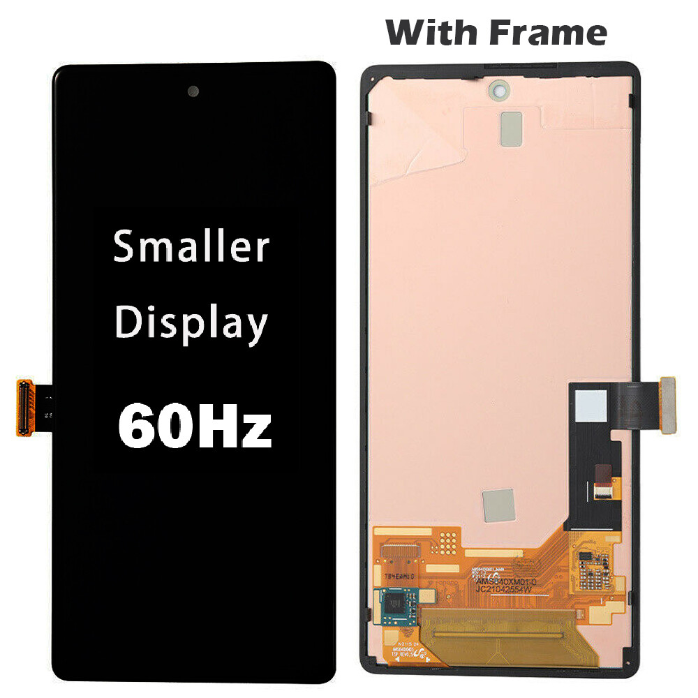 OLED For Google Pixel 6 LCD Display Digitizer Touch Screen + Frame Replacement
