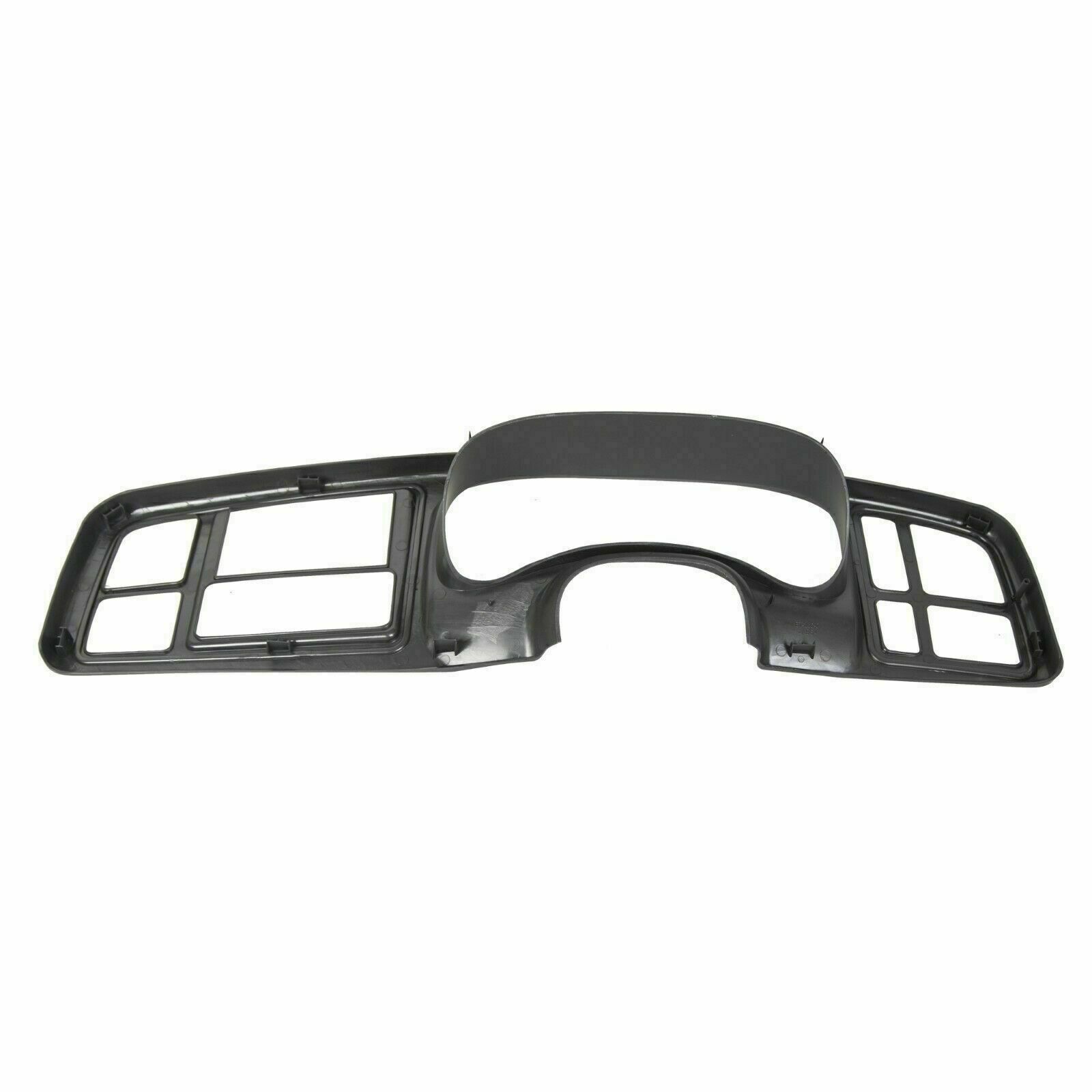 Double DIN Truck Dash Kit For Chevy Silverado GMC Sierra 1999-02 Matte Black ABS