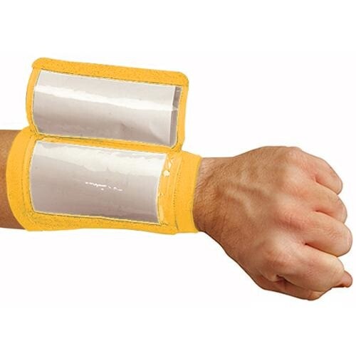 New Martin Single (1) Youth 3 Pocket Football Baseball Wrist Coach Many Colors