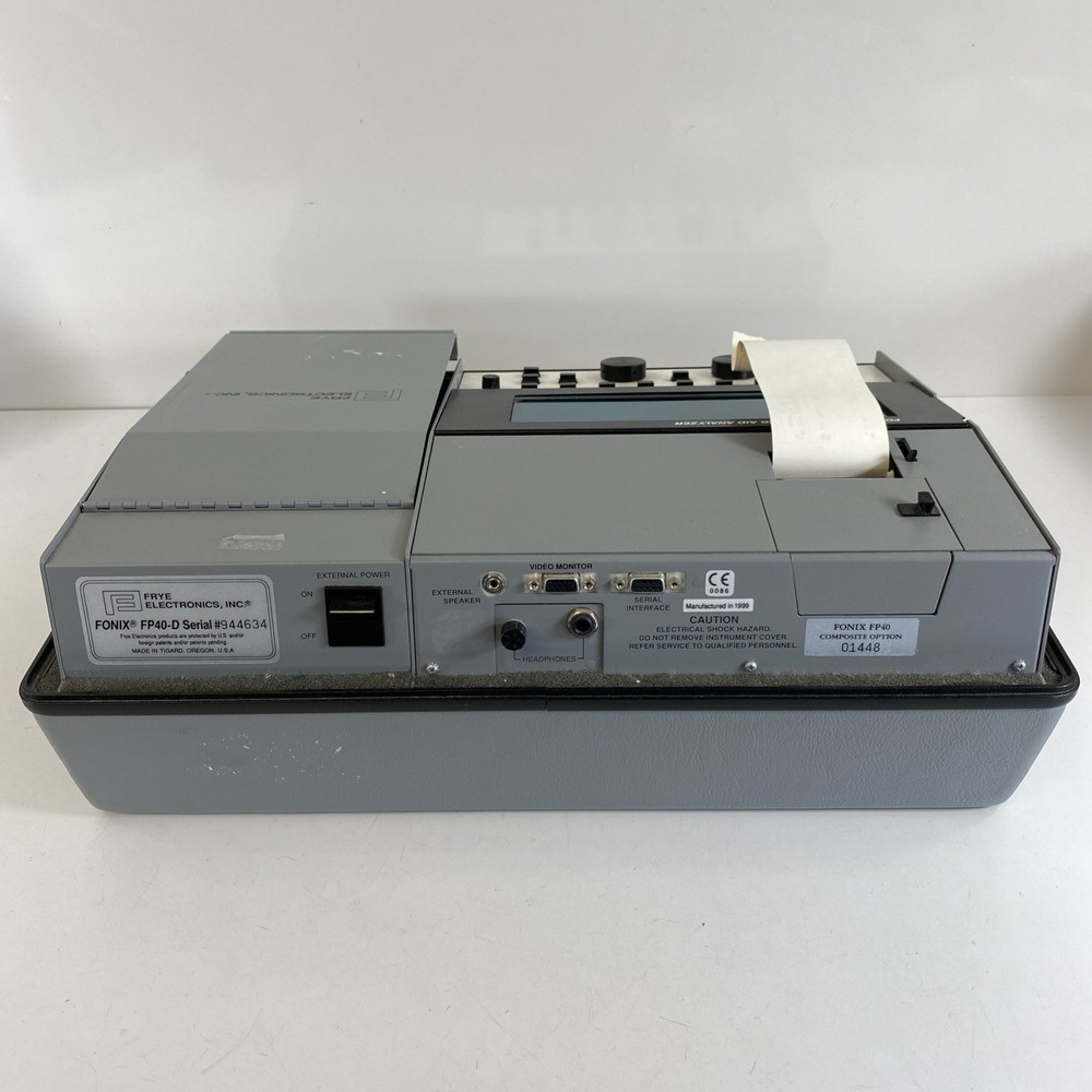 FRYE Electronics FONIX FP40-D HEARING AID ANALYZER