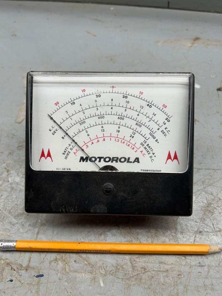 METER SIMPSON Motorola HAM RADIO