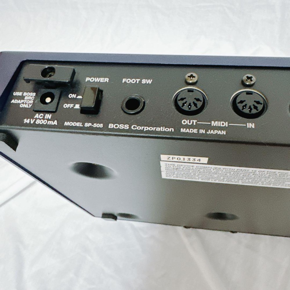 BOSS SP-505 Roland Groove Sampling Workstation Sampler Looper Drum Machine Japan