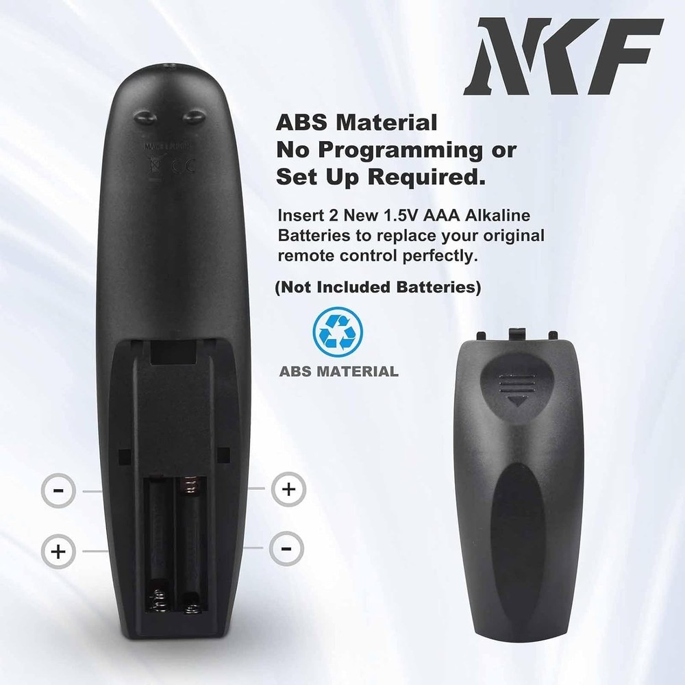 EC32V2HA EC40V2FA Replace Remote Control for Caixun Android TV Black