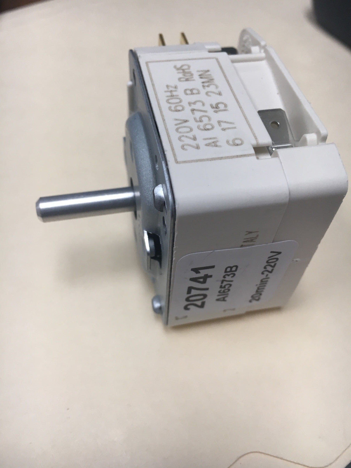 20741 20 Minute Timer w/ 3 Min Cool Down Sunvision Sunquest Tanning Beds