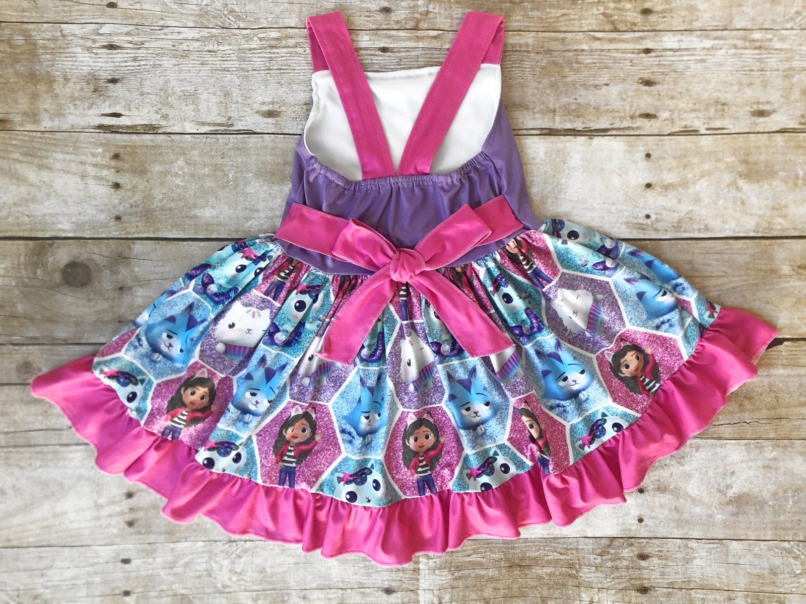 Gabby's Dollhouse dress. Gabby Dollhouse birthday dress