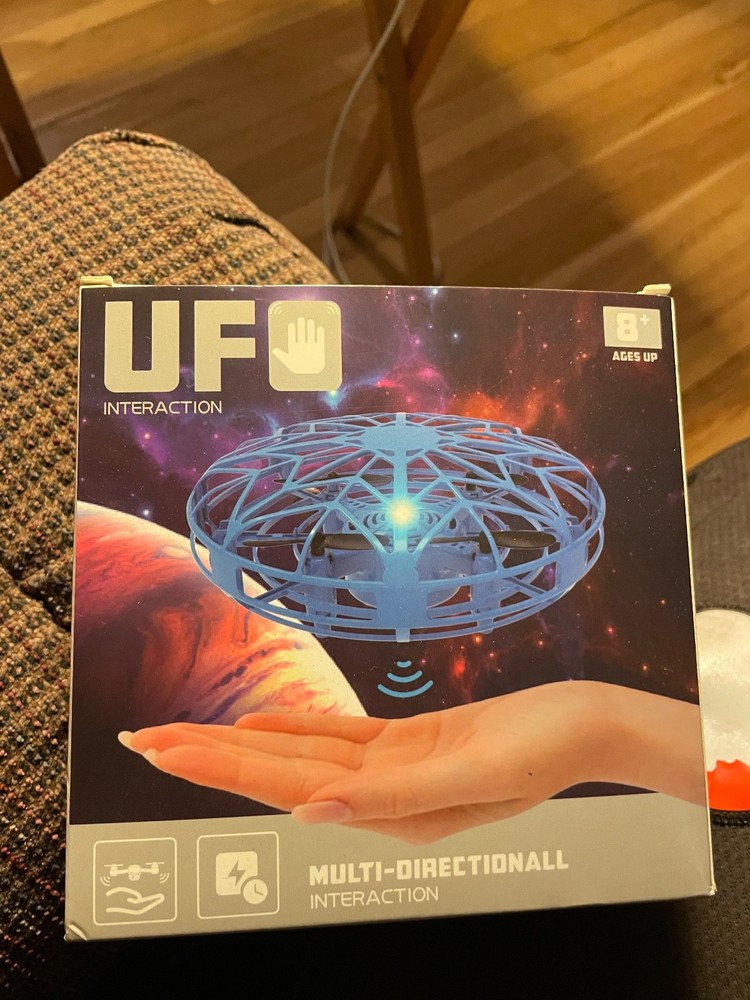 UFO Intetaction Drone Auto Avoidance #621 Blue Multi directional