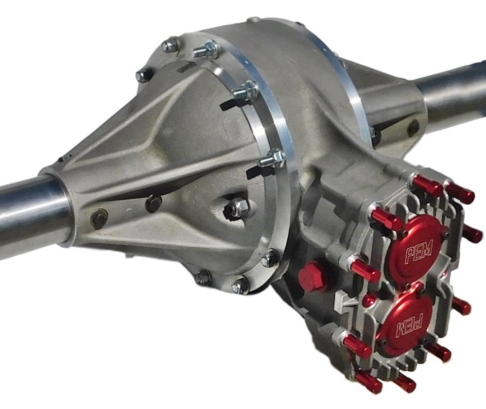 PEM Quick Change Rear End 4.11 GN 5 x 4.75" assembly with solid axles