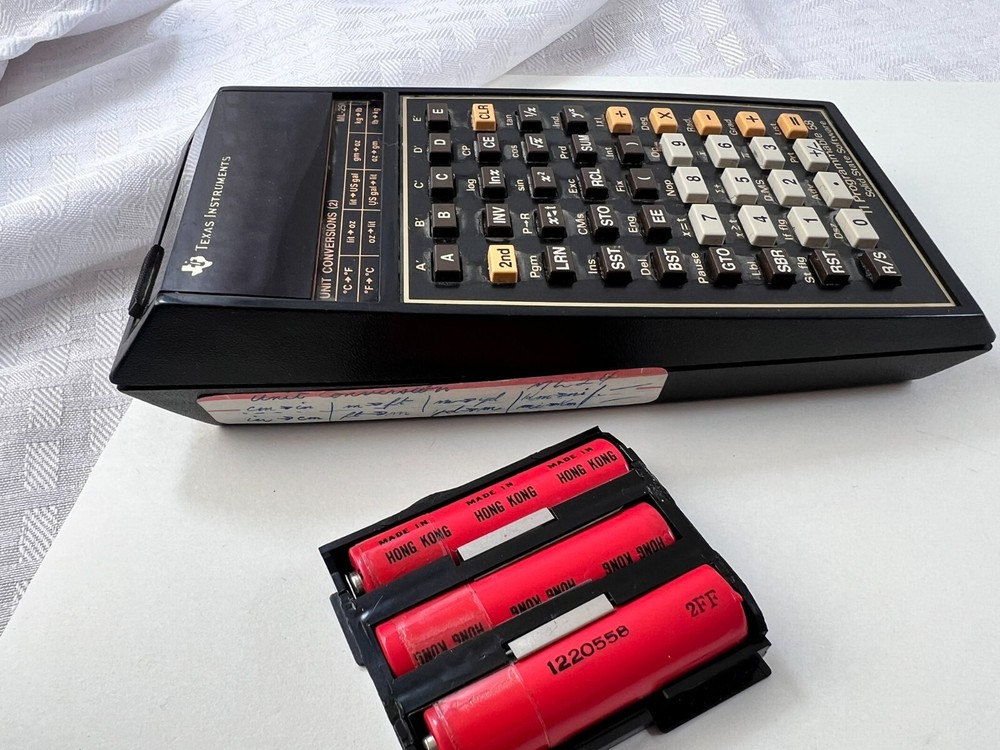 Texas Instruments Programmable 58 Calculator Master Library & Marine Navigation