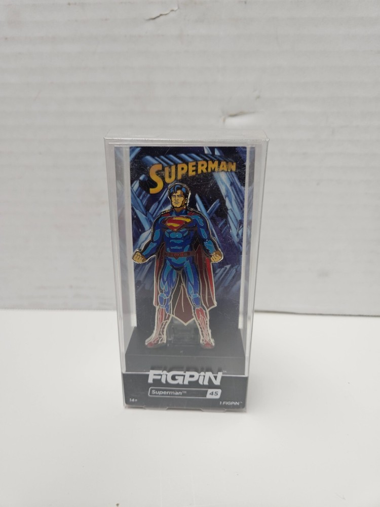 DC Comics Figpin Superman Enamel Pin