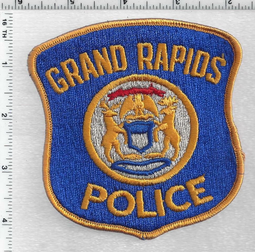 Grand Rapids Police (Michigan) 3rd Issue Shoulder Patch