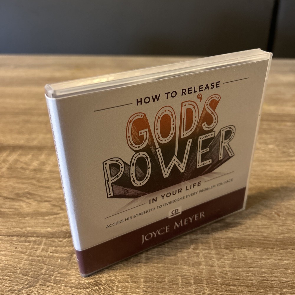 God's Power Joyce Meyer (4 CD Set) Very Good