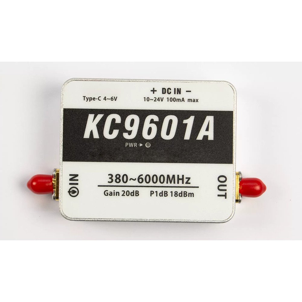 5.8G RF Amplifier Module For KC9601A 6GHz 20dB NF 2.0dB