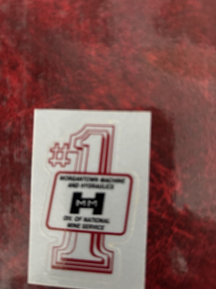 Coal Mining Stickers. Nice Vendor