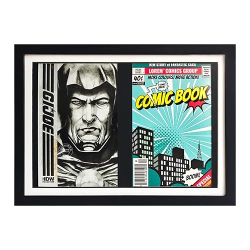 Double Comic Book Frame ,magazine frame,comic book storage,comic book