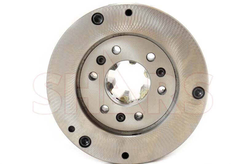 Shars 10" 6 Jaw Adjustable Universal Lathe Chuck .0005" TIR + Certificate R[