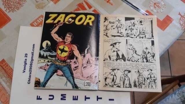 ORIGINAL TEX NO. 116 WITH ZAGOR INSERT