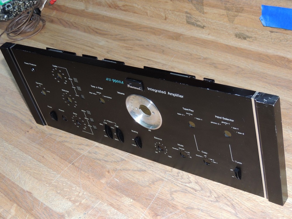 Sansui AU-9900-A Front Panel Assembly 7007482