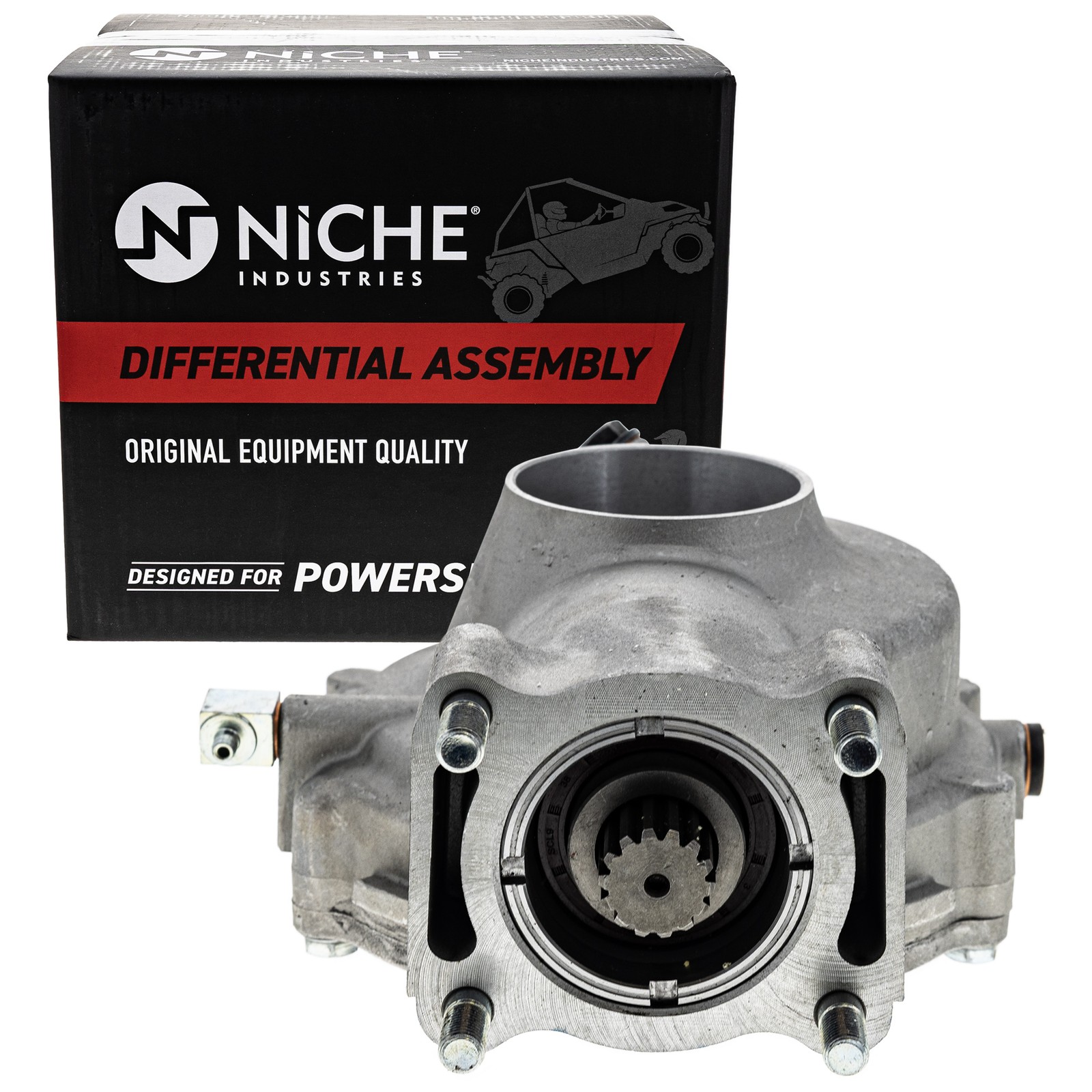 NICHE Rear Differential Gear Case for Yamaha Big Bear 350 Moto 4 3HN-46101-10-00