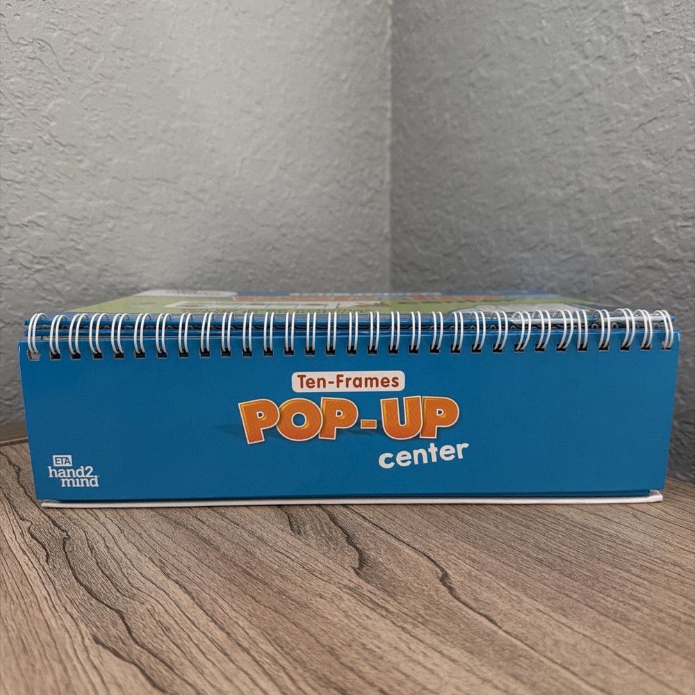 hand2mind Ten-Frames Pop-Up Learning Activity Center 10 Activities No Prep K-2