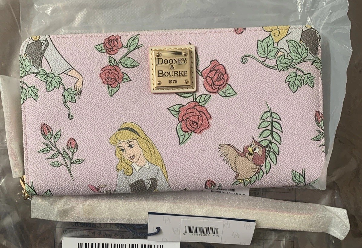 Disney Dooney & Bourke Sleeping Beauty Wallet NWT