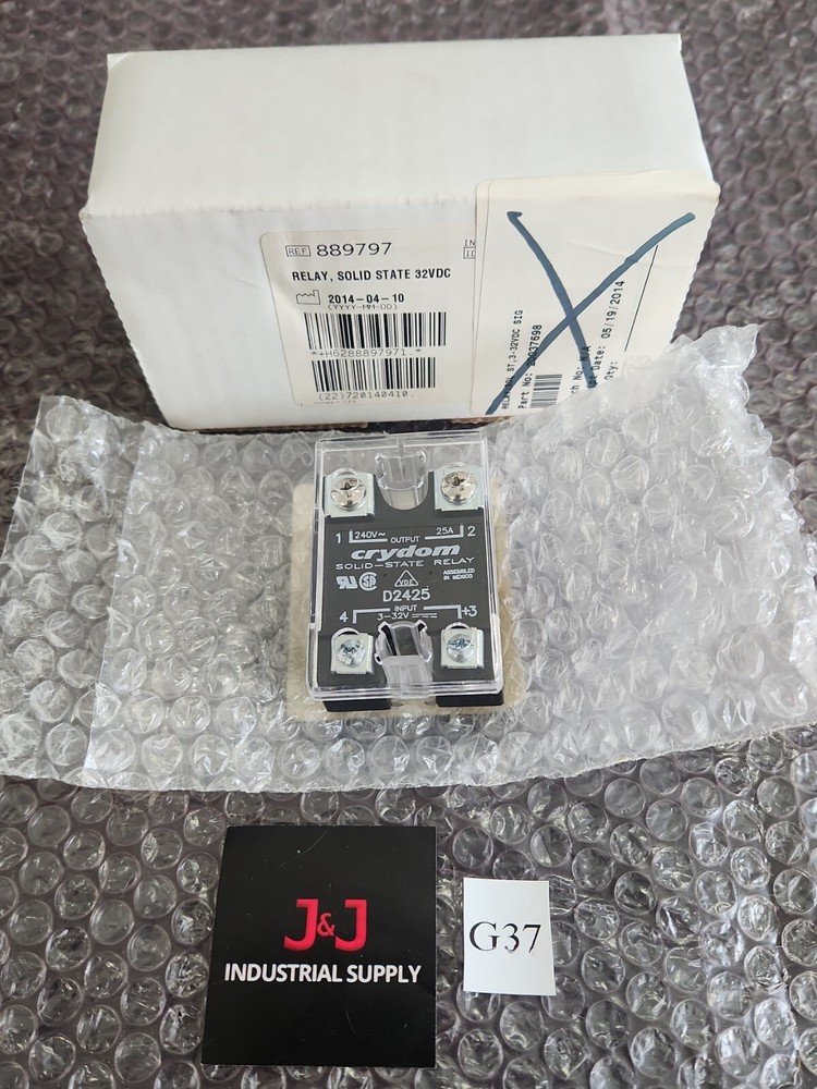 🆕️ Crydom D2425 Solid State Relay,3 To 32Vdc,25A ⚡️🇺🇸 SHIP+WARRANTY