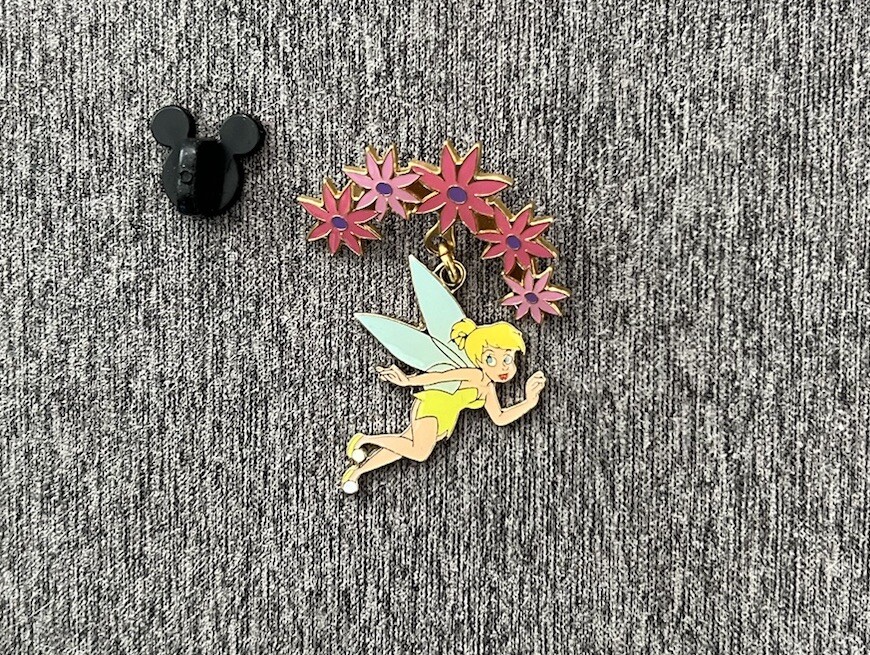 JAPAN TINKER BELL DANGLE DISNEY CLASSICS EXPRESSION SONY PIN