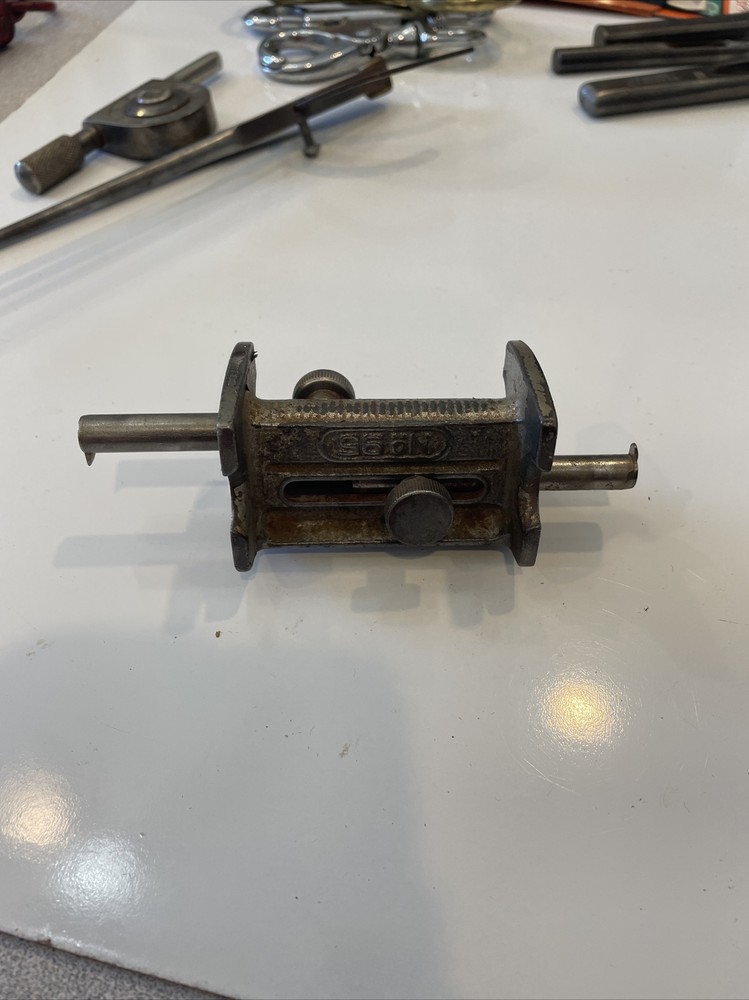 NICE VINTAGE STANLEY NO. 95 BUTT GAUGE working tool