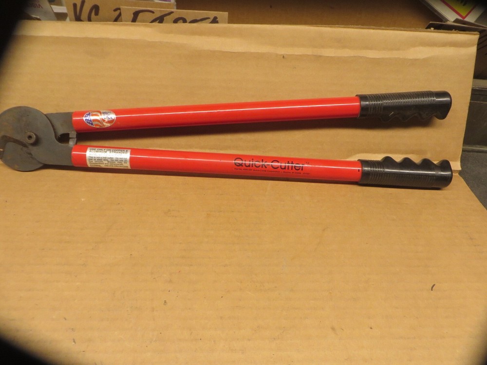 quick cutter 250 CABLE WIRE CUTTER QUICK CABLE CORP # 4285-001 22"